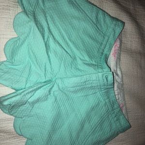 Lilly Pulitzer teal shorts (NEW)